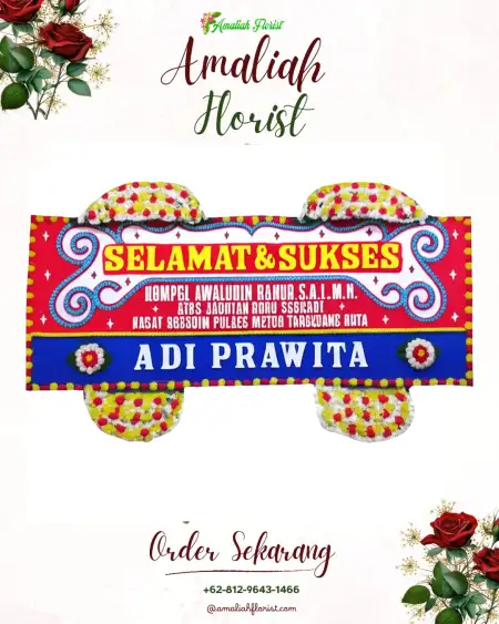 Papan Bunga Ucapan Selamat Kawagit